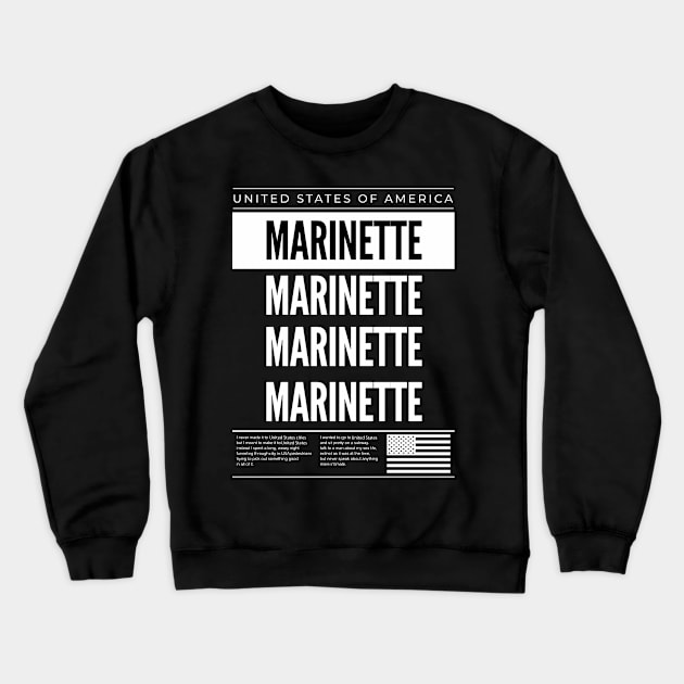 Marinette Crewneck Sweatshirt by Delix_shop